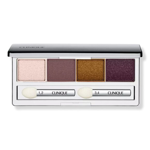 ✔️Clinique #03 MORNING JAVA All About Shadow Quad Palette  ✨ NEW IN BOX - Picture 1 of 9